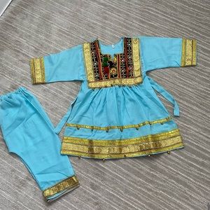 Afghan girl dress